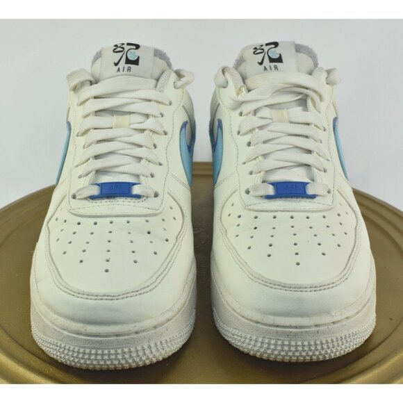 Nike Air Force 1 '07 LV8 82 Men's Shoes Size 8 Blue Chill/White Sneakers - Picture 2 of 11